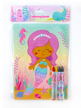 Load image into Gallery viewer, Rainbow Mermaid Coloring Books - Set of 6 or 12
