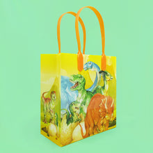 Load image into Gallery viewer, Jurassic Dinosaur Party Favor Bags Treat Bags - Set of 6 or 12