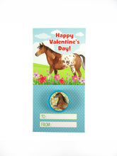 Load image into Gallery viewer, Horse Valentine&#39;s Day Cards with Stampers for Classroom Exchange