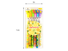 Load image into Gallery viewer, Pineapple Stackable Point Pencils - Set of 6