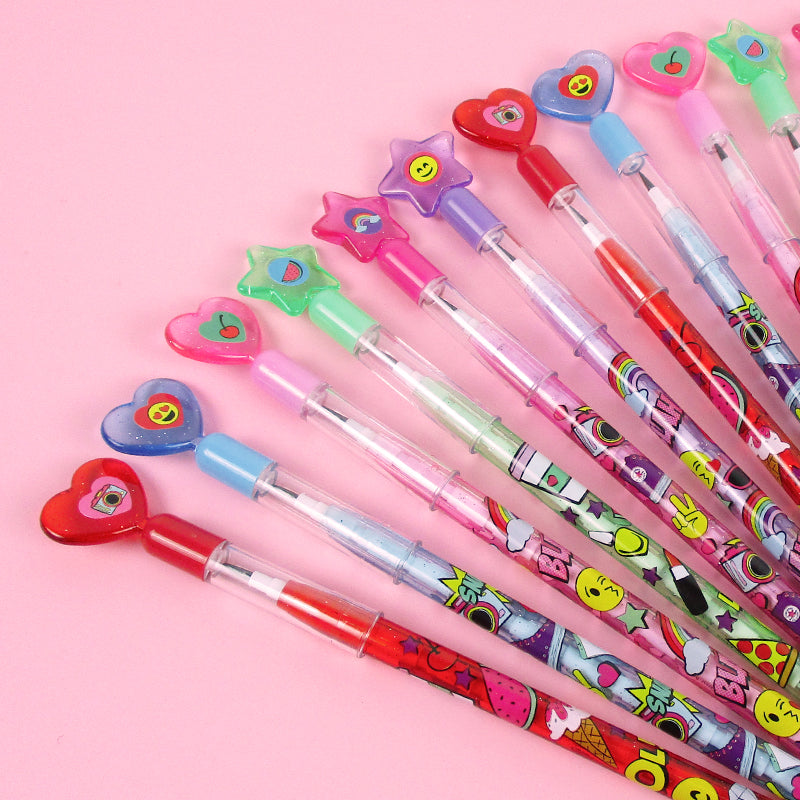 Fashion Emoji Multi Point Pencils