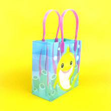 Load image into Gallery viewer, Shark Family Themed Party Favor Bags Treat Bags - Set of 6 or 12