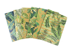 Load image into Gallery viewer, Tropical Palm Leaves Journal Notebooks - Set of 6 or 12