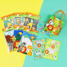 Load image into Gallery viewer, Safari Jungle Animals Party Favor Bundle for 12 Kids