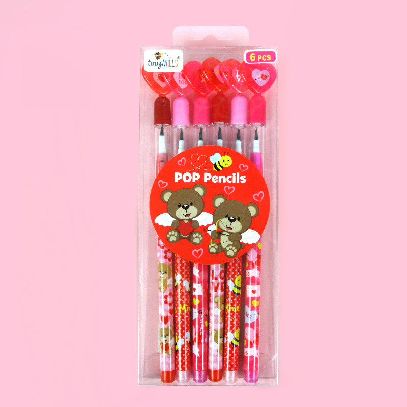 Decorated Pencils: Valentine's Twinkler — Build A Pencil