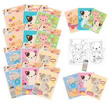 Load image into Gallery viewer, Cats Coloring Books - Set of 6 or 12