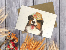 Load image into Gallery viewer, Dogs with Floral Crowns - 36 Pack Assorted Greeting Cards for All Occasions - 9 Design