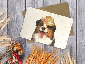 Dogs with Floral Crowns - 36 Pack Assorted Greeting Cards for All Occasions - 9 Design