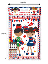 Load image into Gallery viewer, Cheerleading Coloring Books - Set of 6 or 12