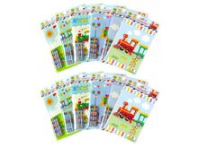 Load image into Gallery viewer, Train Coloring Books with Crayons Party Favors - Set of 6 or 12
