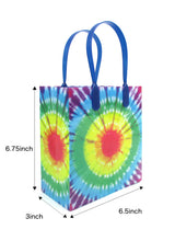 Load image into Gallery viewer, Tie Dye Party Favor Bags Treat - Set of 6 or 12