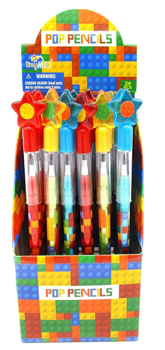 Building Blocks Brick Multi Point Pencils – Tiny Mills®