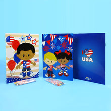 Load image into Gallery viewer, Patriotic 4th of July Coloring Books - Set of 6 or 12