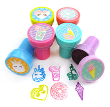Load image into Gallery viewer, TINYMILLS 24 Pcs Unicorn Desserts Stampers for Kids