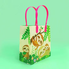 Load image into Gallery viewer, Sloth Party Favor Bags Treat Bags - Set of 6 or 12