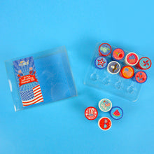 Load image into Gallery viewer, Patriotic 4th of July Stamp Kit