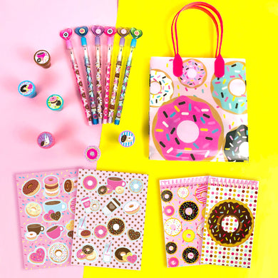 Donuts Party Favor Bundle for 12 Kids