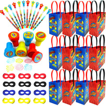 Load image into Gallery viewer, Superhero Party Favor Bundle for 12 Kids