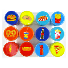 Load image into Gallery viewer, Cute Cartoon Food Stamp Kit for Kids - 12 Pcs