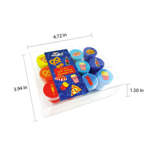 Load image into Gallery viewer, Cute Cartoon Food Stamp Kit for Kids - 12 Pcs