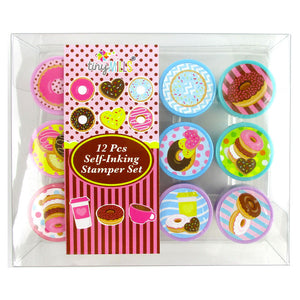 Donuts Stamp Kit for Kids - 12 Pcs