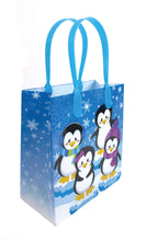 Load image into Gallery viewer, Penguins Party Favor Treat Bags - Set of 6 or 12