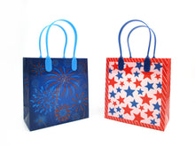 Load image into Gallery viewer, Patriotic 4th of July Party Favor Bags Treat Bags - Set of 6 or 12