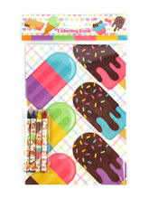 Load image into Gallery viewer, Ice Cream Coloring Books with Crayons Party Favors - Set of 6 or 12