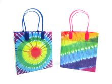 Load image into Gallery viewer, Tie Die Party Favor Bags Treat - Set of 6 or 12
