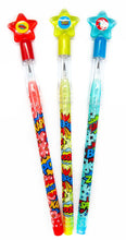 Load image into Gallery viewer, Superhero Stackable Point Pencils - Set of 6
