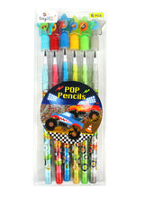 Load image into Gallery viewer, Monster Truck Stackable Point Pencils - Set of 6