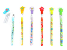 Load image into Gallery viewer, Religious Stackable Point Pencils - Set of 6