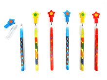 Load image into Gallery viewer, Brick Stackable Point Pencils - Set of 6