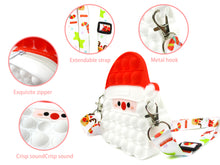 Load image into Gallery viewer, Christmas Santa Claus Popper Fidget Crossbody Bag