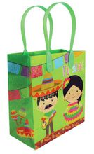 Load image into Gallery viewer, Fiesta Themed Party Favor Bags Treat Bags - Set of 6 or 12
