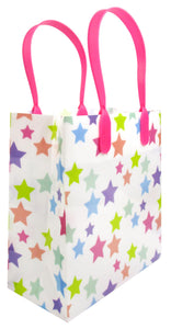 Rainbow Themed Party Favor Treat Bags - Set of 6 or 12