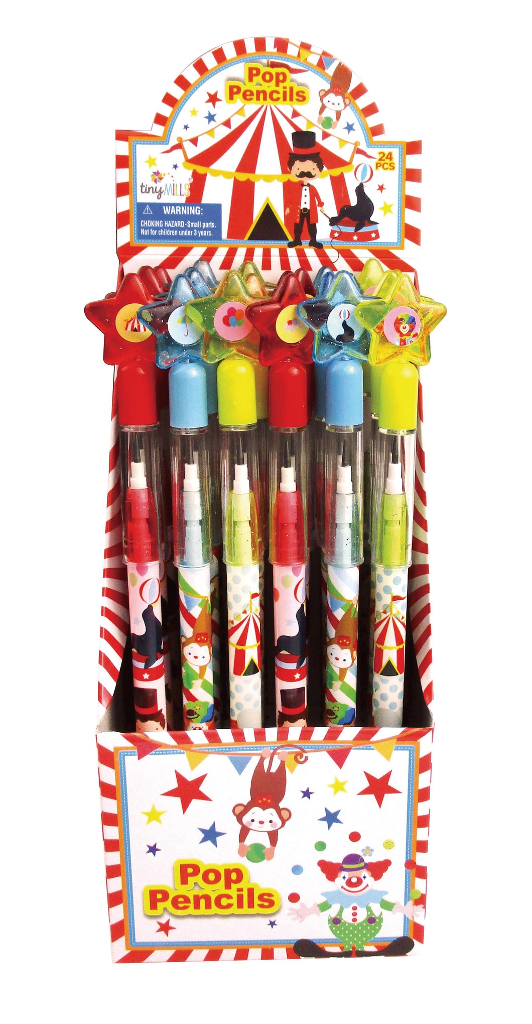 Circus Carnival Multi Point Pencils