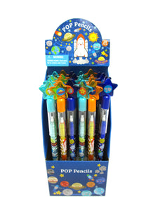 Outer Space Rocket Multi Point Pencils