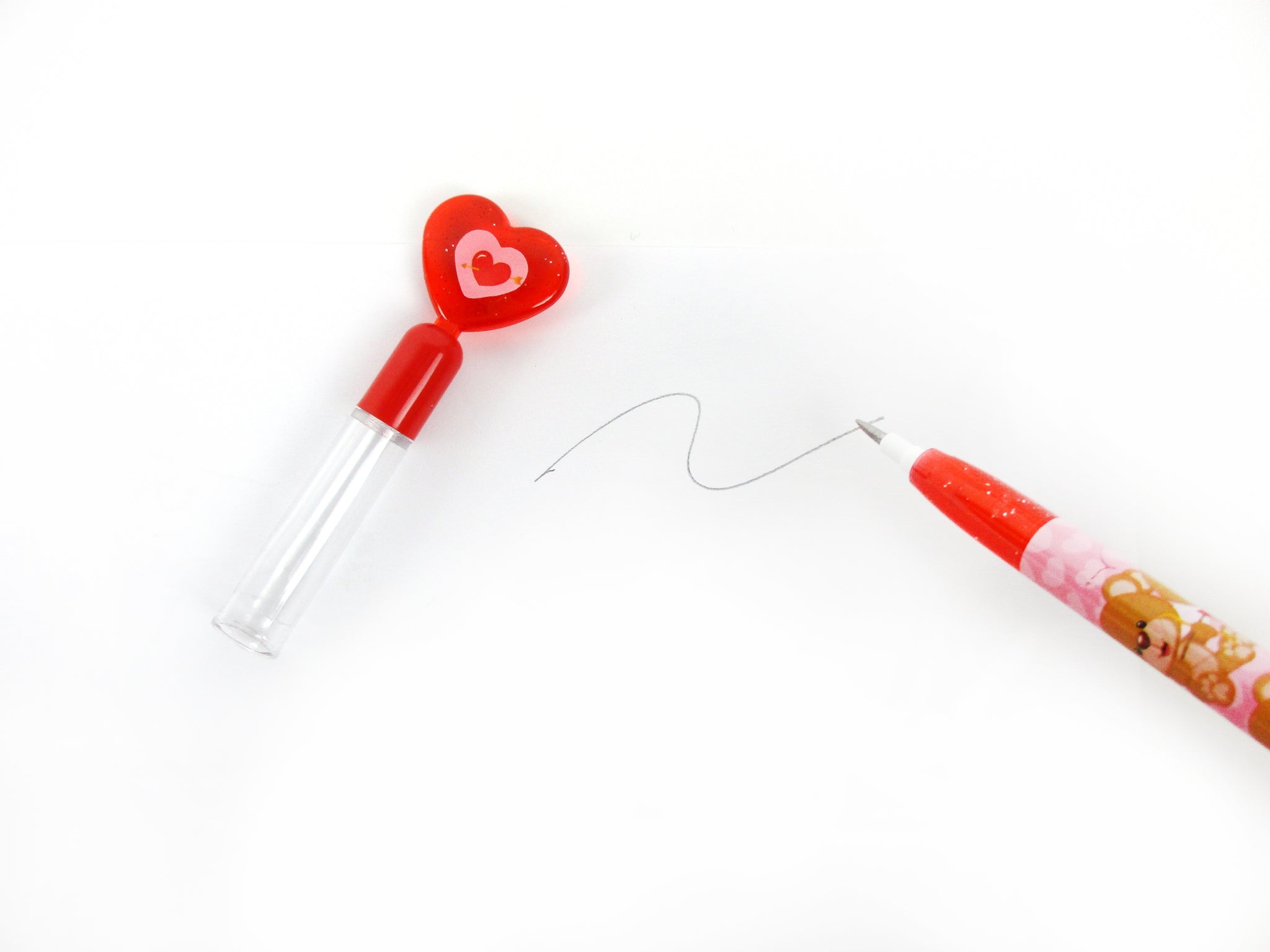 Treasure Cove Valentines Pencils for Kids Red Heart Pencils Bulk