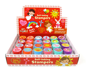 Religious Christian Valentine's Day Stampers