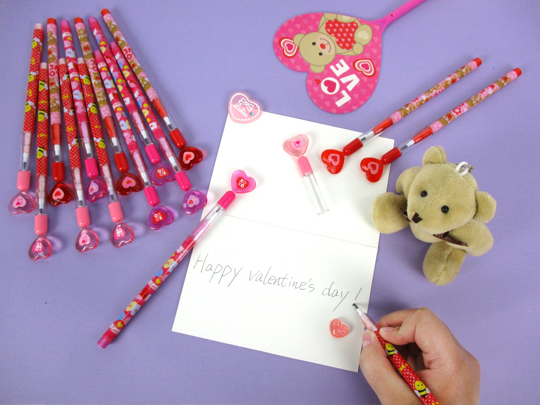 Valentine's Day Multi Point Pencils – Tiny Mills®