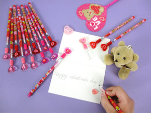 Valentine's Day Multi Point Pencils