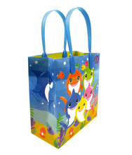 Load image into Gallery viewer, Shark Family Themed Party Favor Bags Treat Bags - Set of 6 or 12