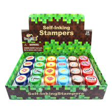 Load image into Gallery viewer, TINYMILLS 24 Pcs Pixel Miner Stampers for Kids