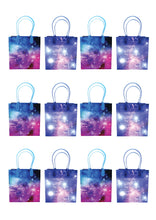 Load image into Gallery viewer, Galaxy Outer Space Party Favor Bags Treat Bags - Set of 6 or 12