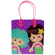 Load image into Gallery viewer, Mermaid Party Favor Bags Treat Bags - Set of 6 or 12