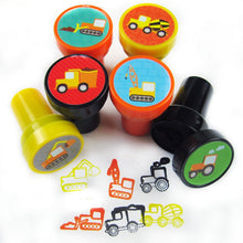 Load image into Gallery viewer, Easter Eggs with Construction Truck Stampers- 36 Pack